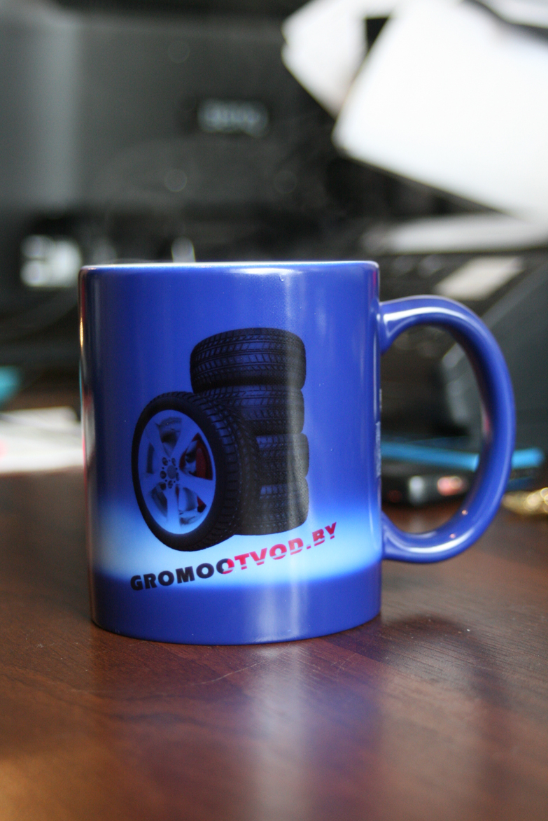 дизайн кружки для "gromootvod.by"