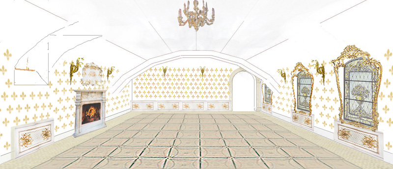 эскиз трапезной