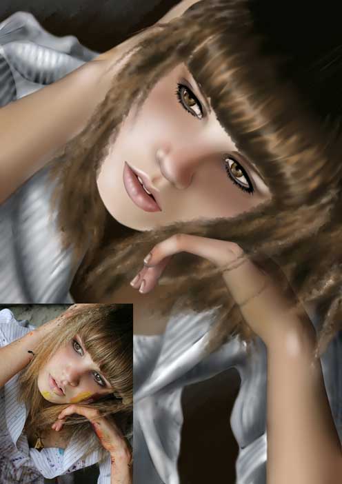 Портрет по фотографии