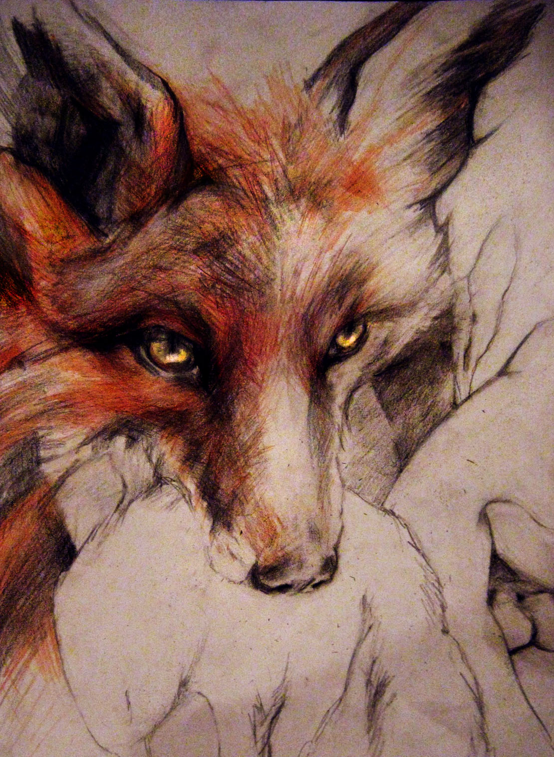 Серия "Сказки Венского леса. Лиса"(Эскиз)