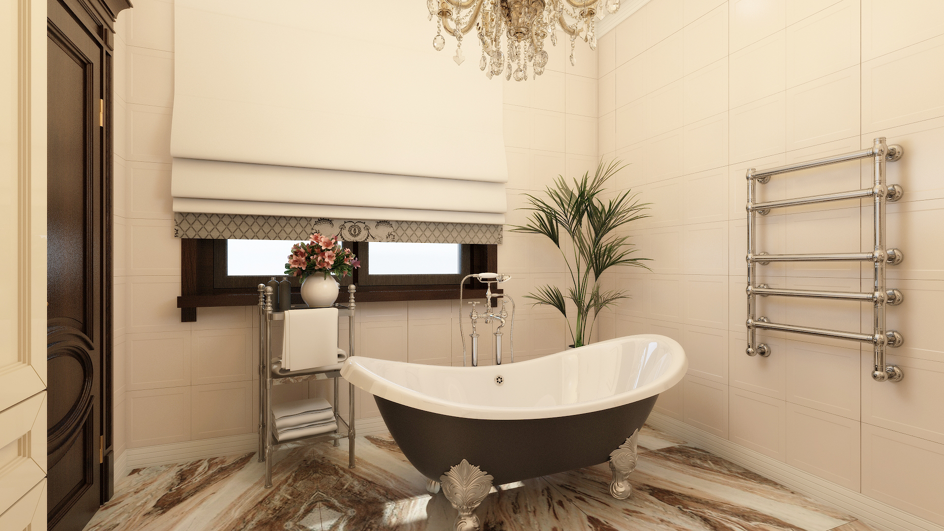 Ванная.Дом в Комарово.