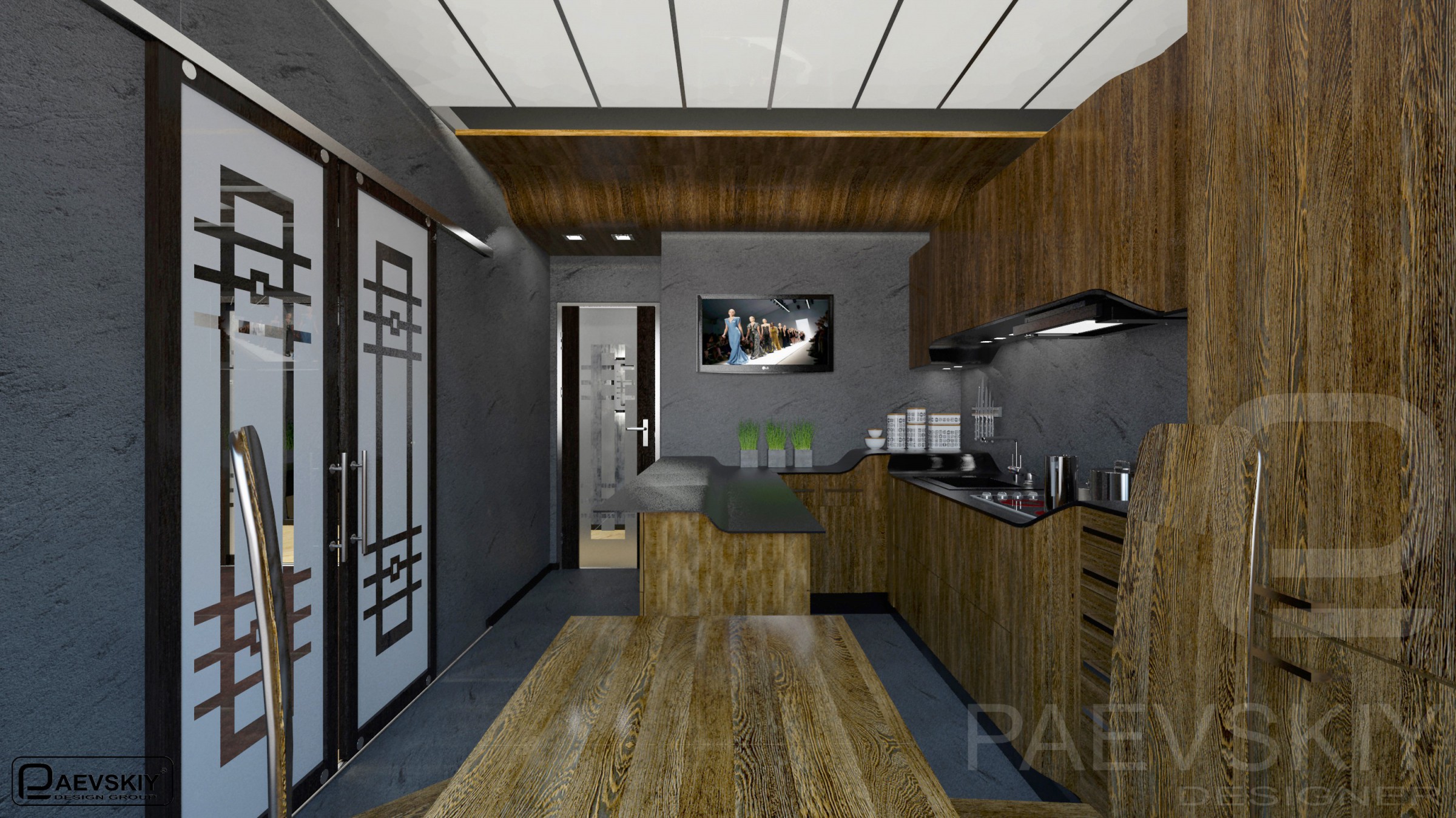 Кухня в современном стиле