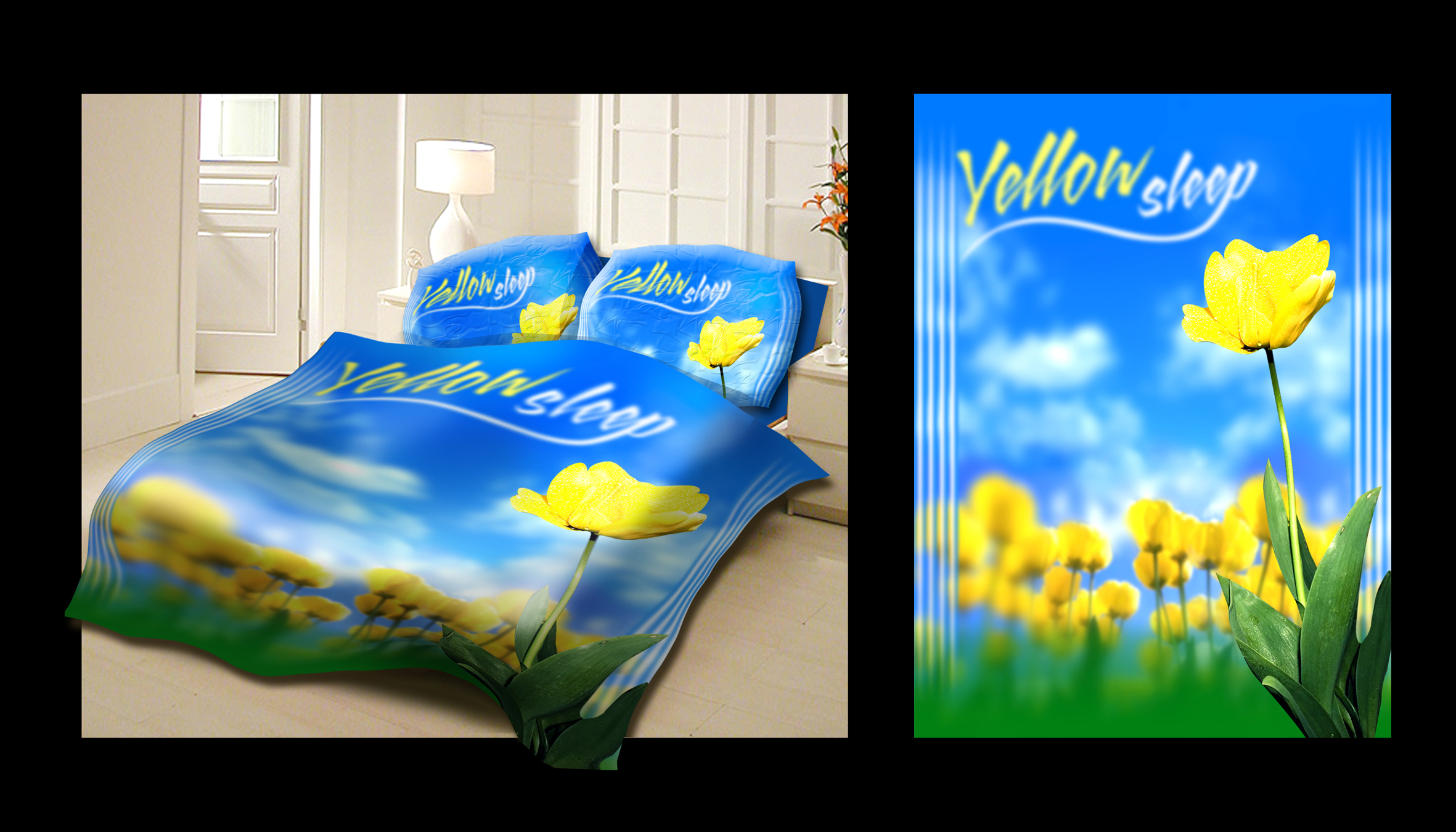 Эскизы постельного белья