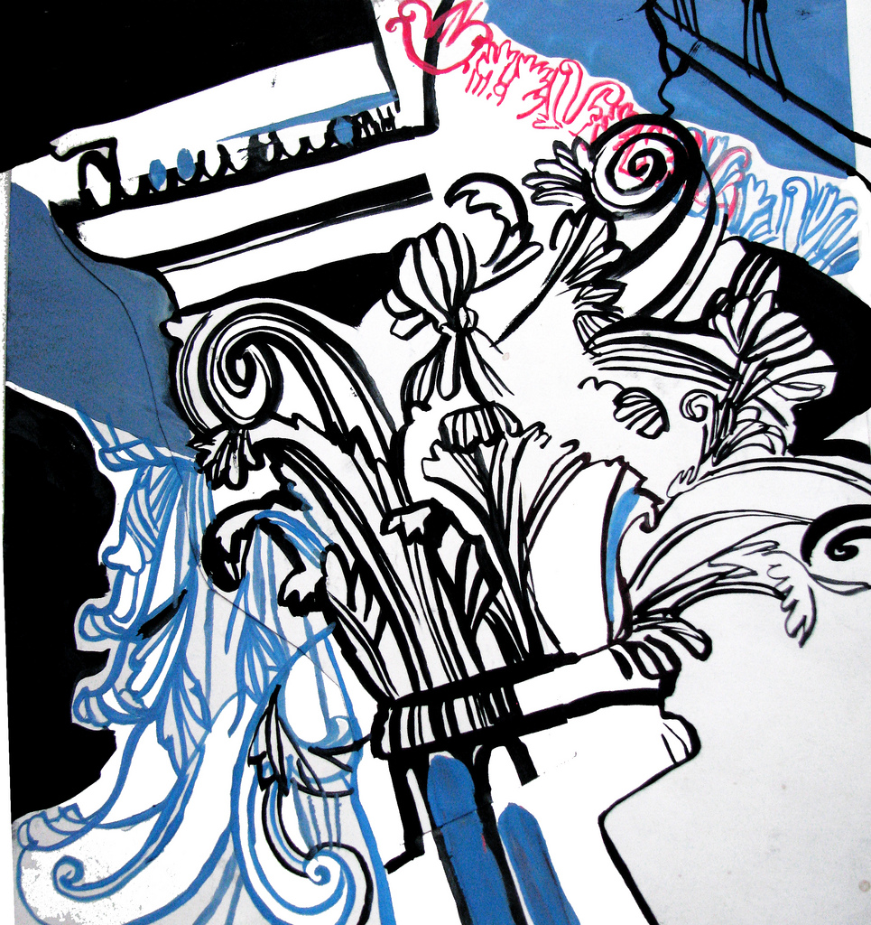 Эскиз для платка