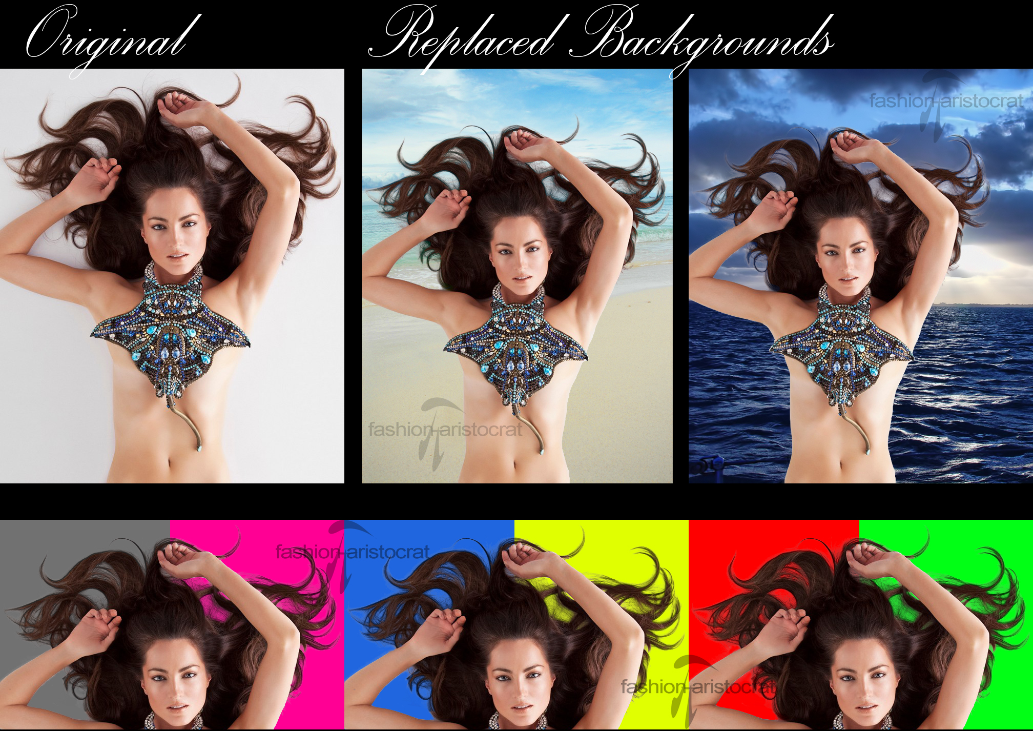 Manta. Замена фона.