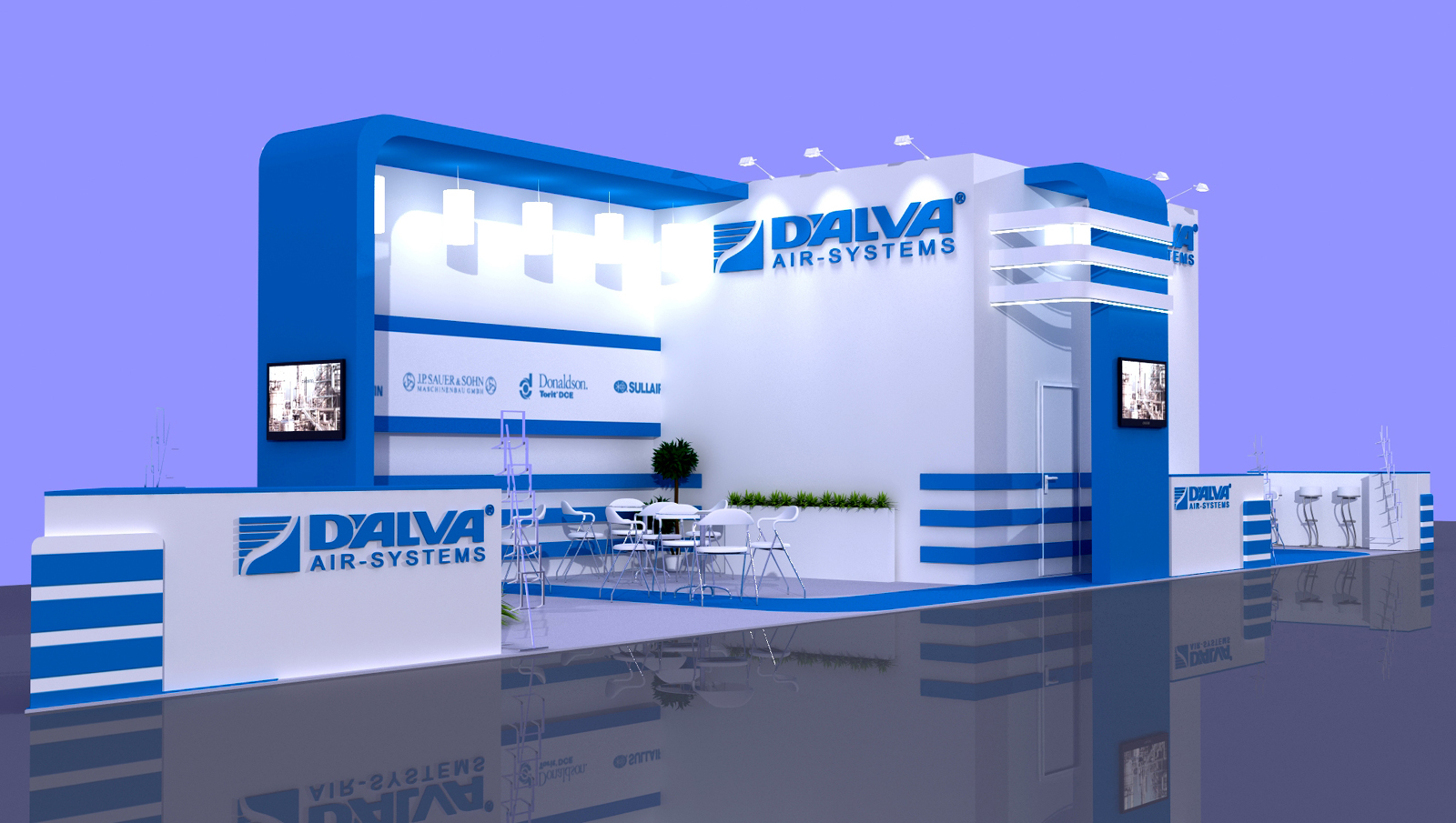 стенд для компании "DALVA"