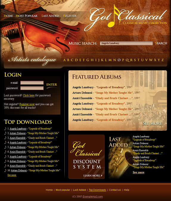 Архив классической музыки