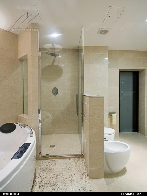 Проект интерьера квартиры 27