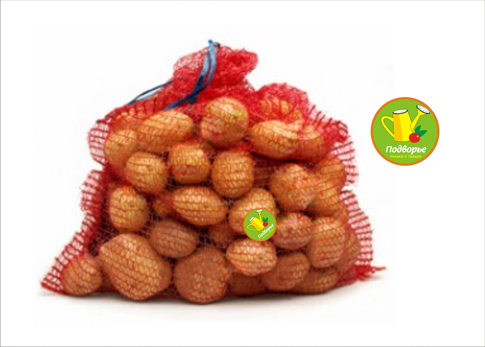 Этикетка 3х3 "Подворье"