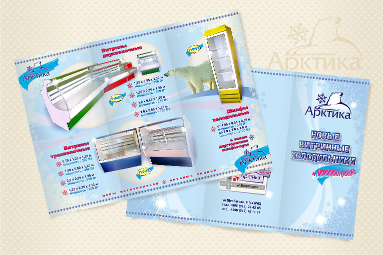 Буклет компании "Арктика"