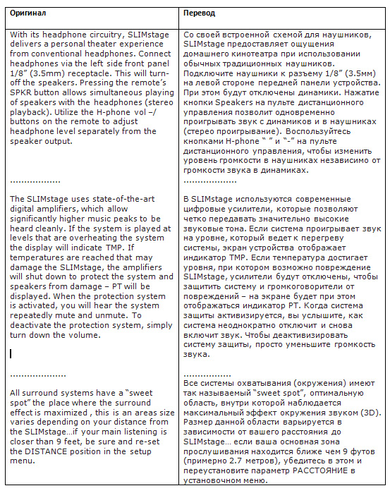 Английский >> Русский