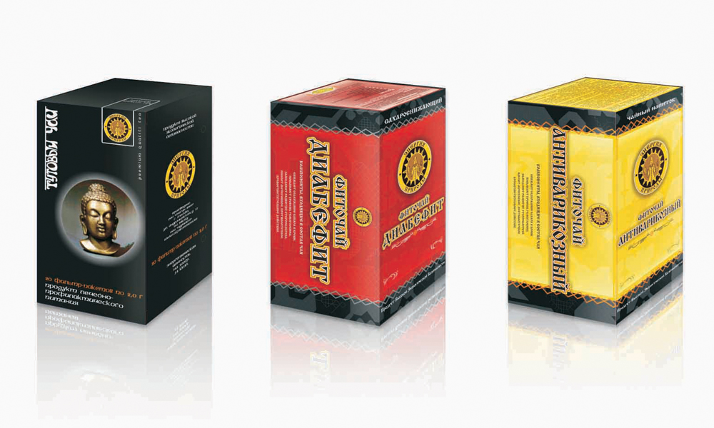 Упаковки фиточаев для ООО AGpharm