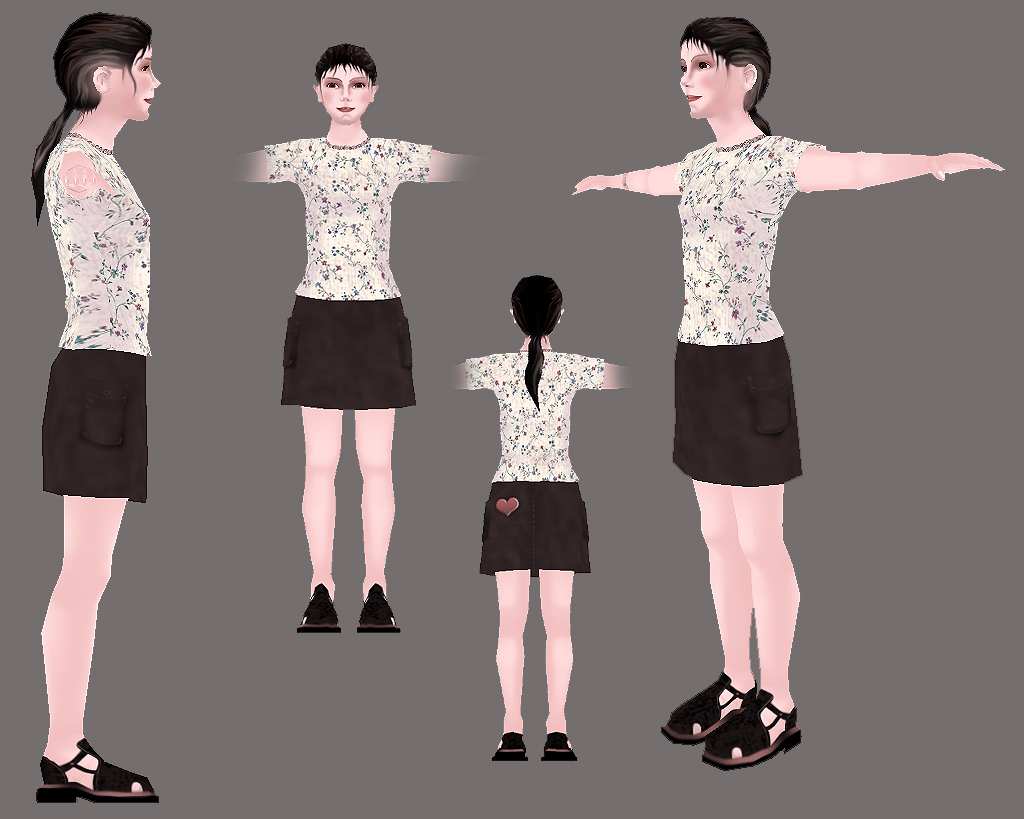 Модель для игрового проекта 4