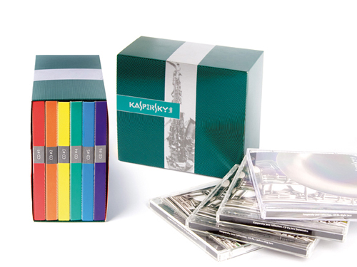 Оригинальный корпоративный подарок "Коллекция джаза от Касперског