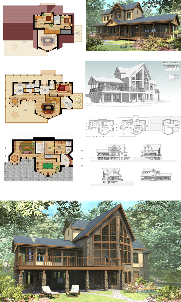 ТИПОВОЙ ЖИЛОЙ ДОМ "ЛЭЙКШИР" (эскиз)