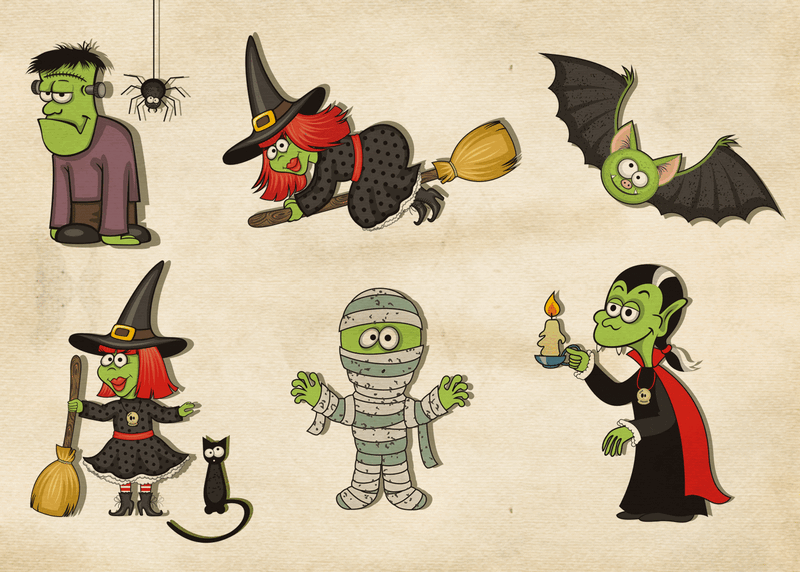 Персонажи хэллоуина