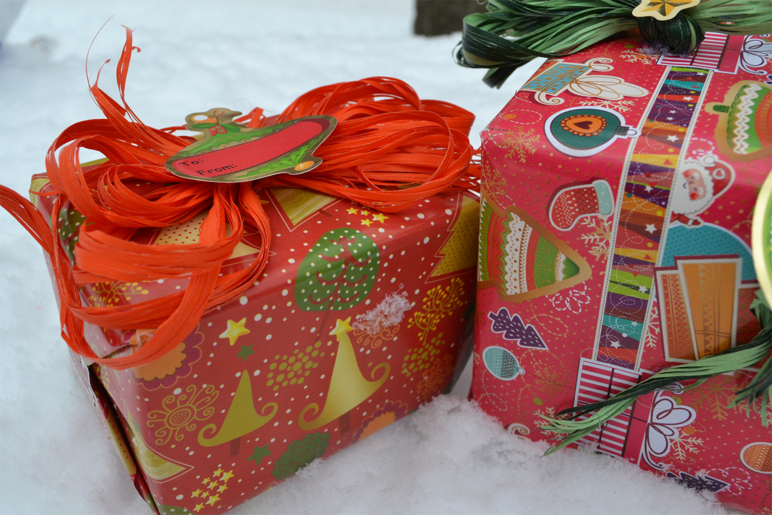 Упаковка для подарков "Новый Год"