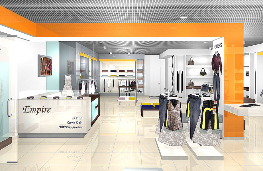 Бутик "Empire" в ТЦ "Гермес-Плаза" г.Екатеринбург