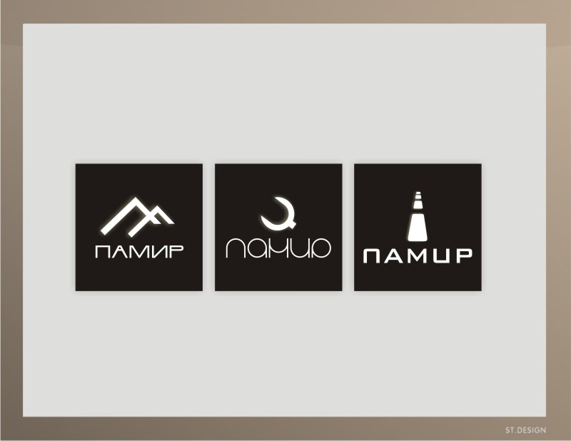 Варианты логотипов для компании "ПАМИР"