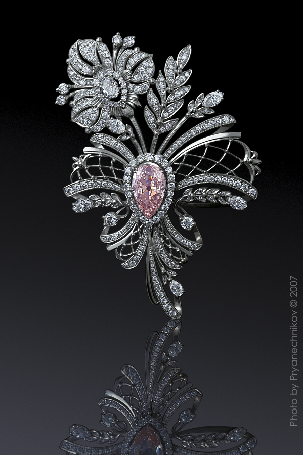 Рекламное фото Ювелирных изделий с бриллиантами