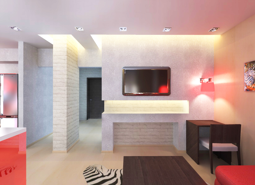 Трёхкомнатная квартира для молодой пары