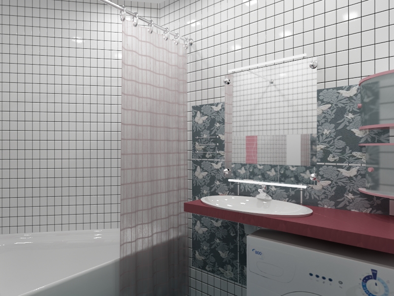 Интерьер ванной комнаты