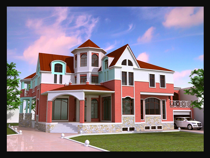 Загородный жилой дом