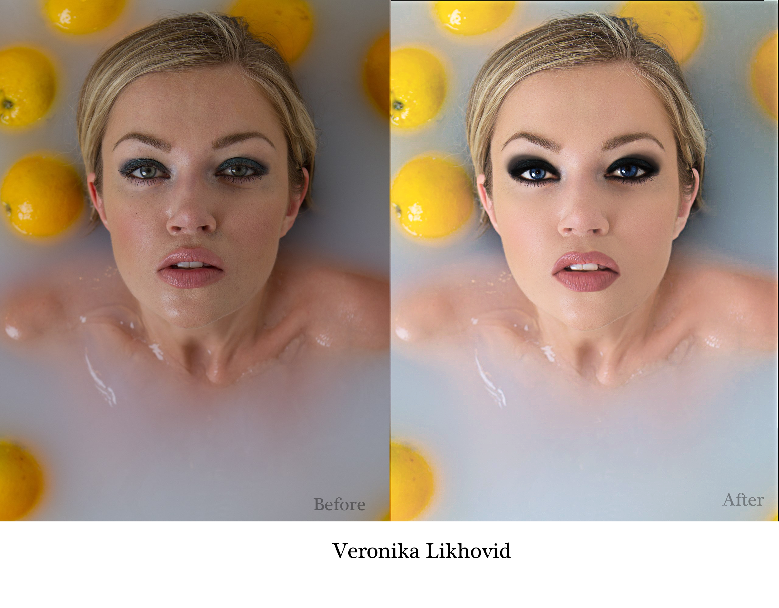 Ретушь портрета