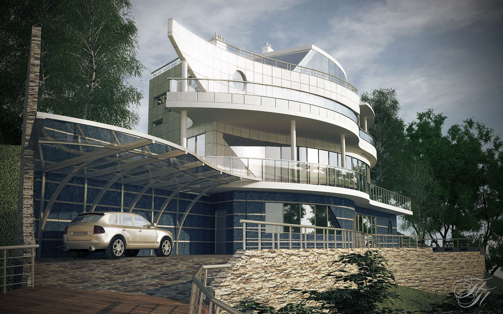 Коттедж в "Золотых Песках" Санкт-Петербург 2009