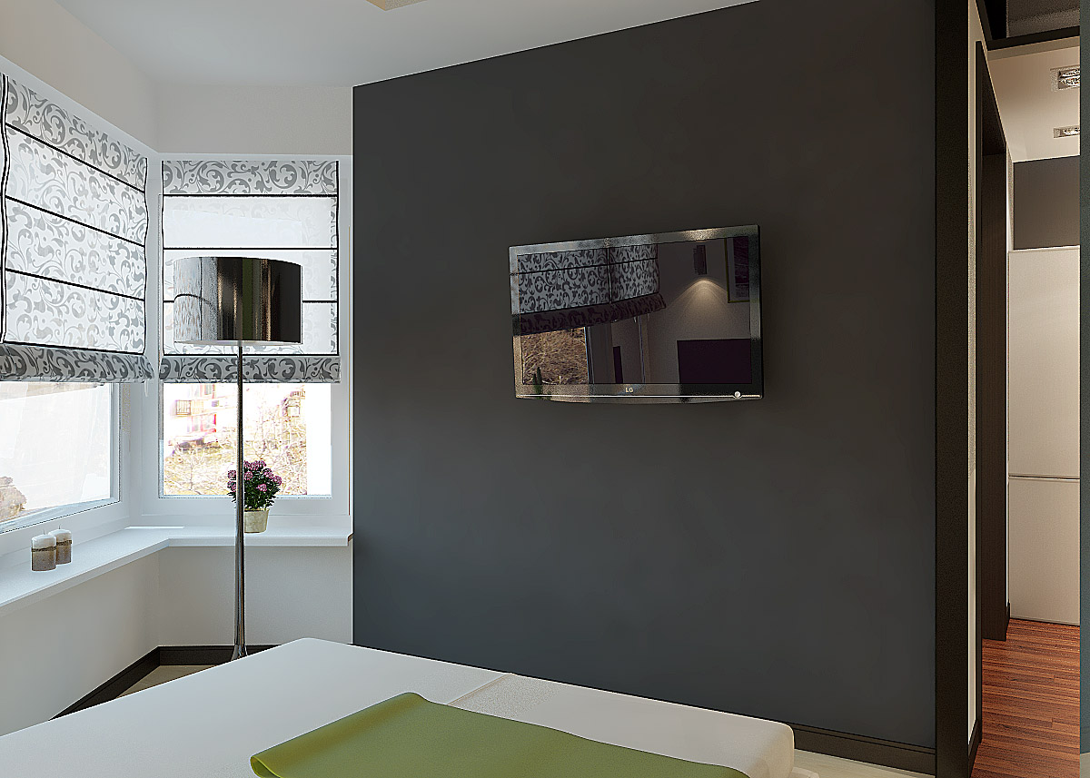 Совмещенная гостиная-кухня