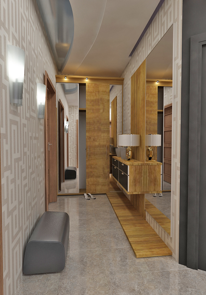 современная квартира(прихожая)