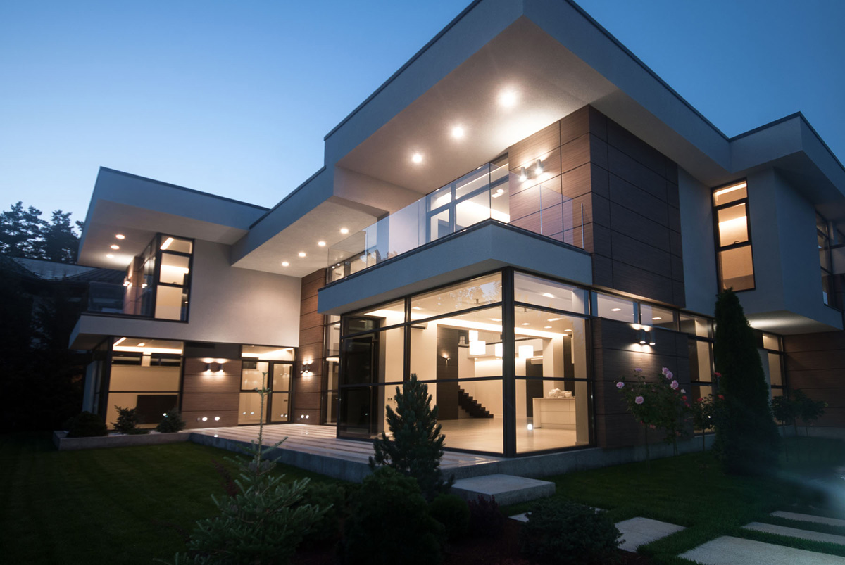 современный дом (Бенилюкс Москва)