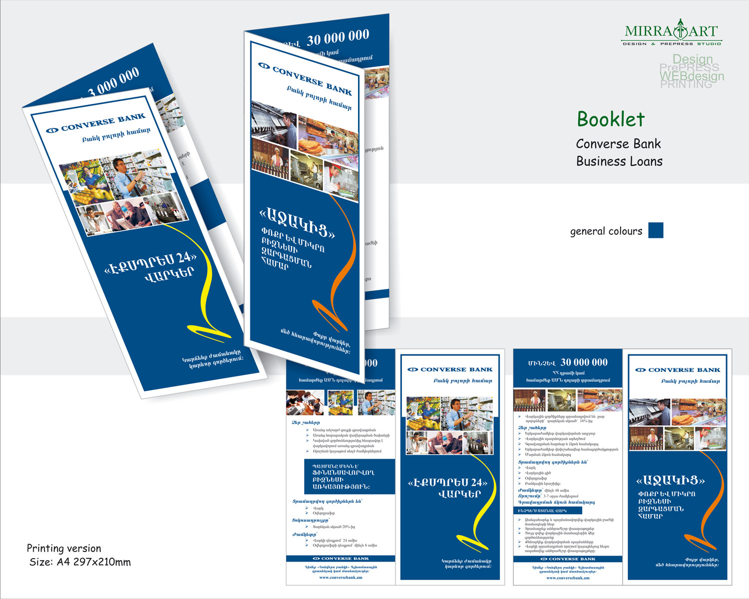 Booklet Converse Bank 2008