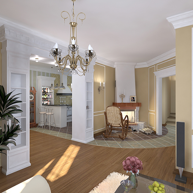 Дизайн коттеджа