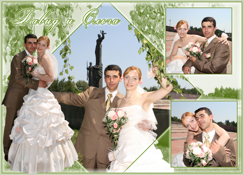 Свадебный коллаж