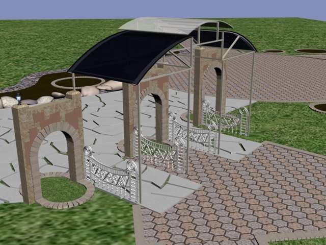 Участок загородного дома