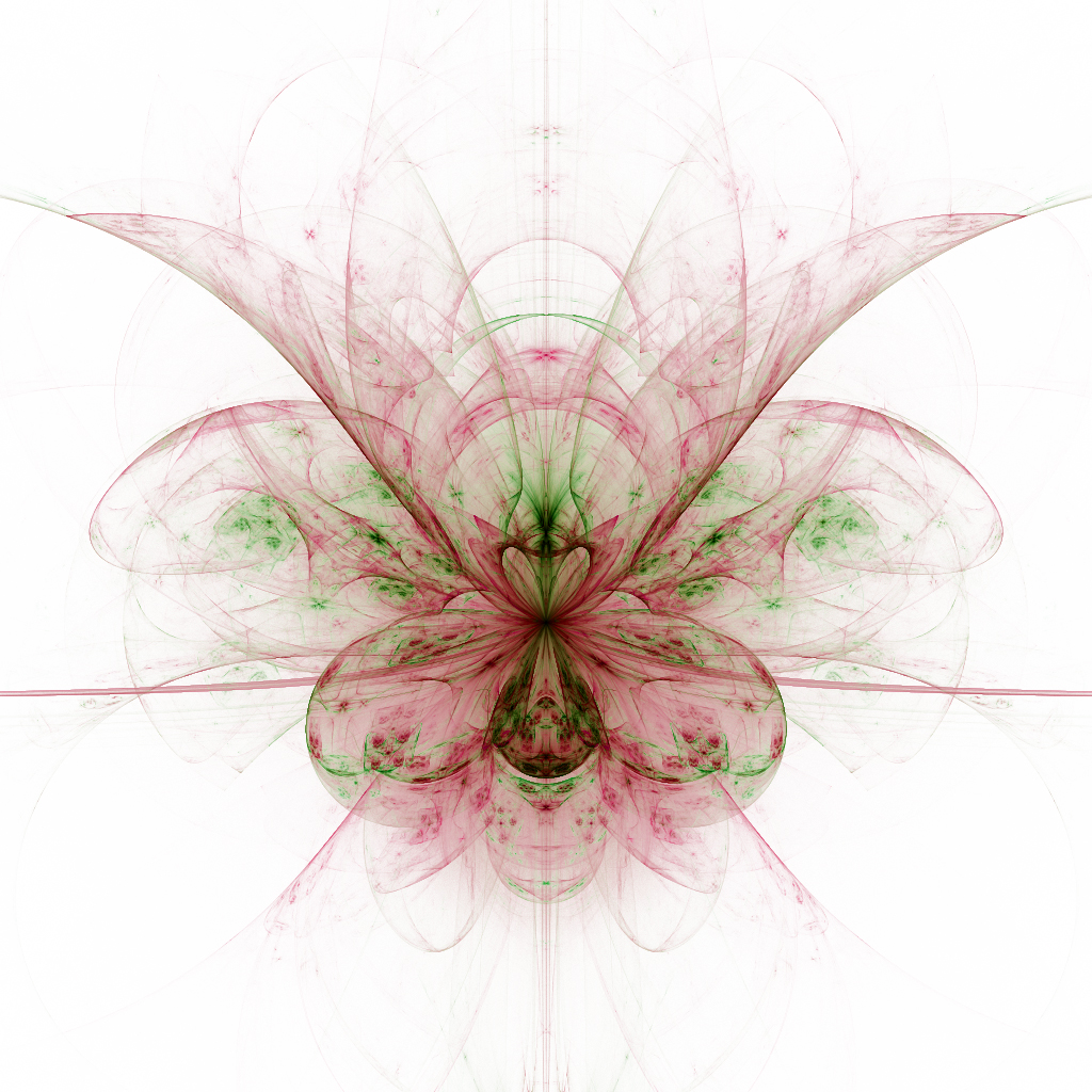 Фрактальный цветок