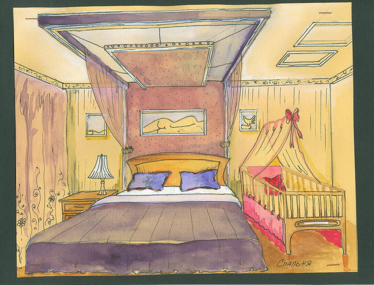 часная квартираспальня