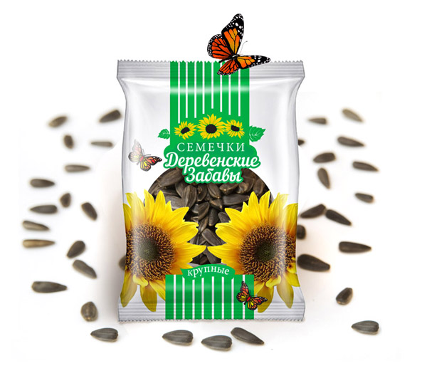 Дизайн упаковки для семечек 2