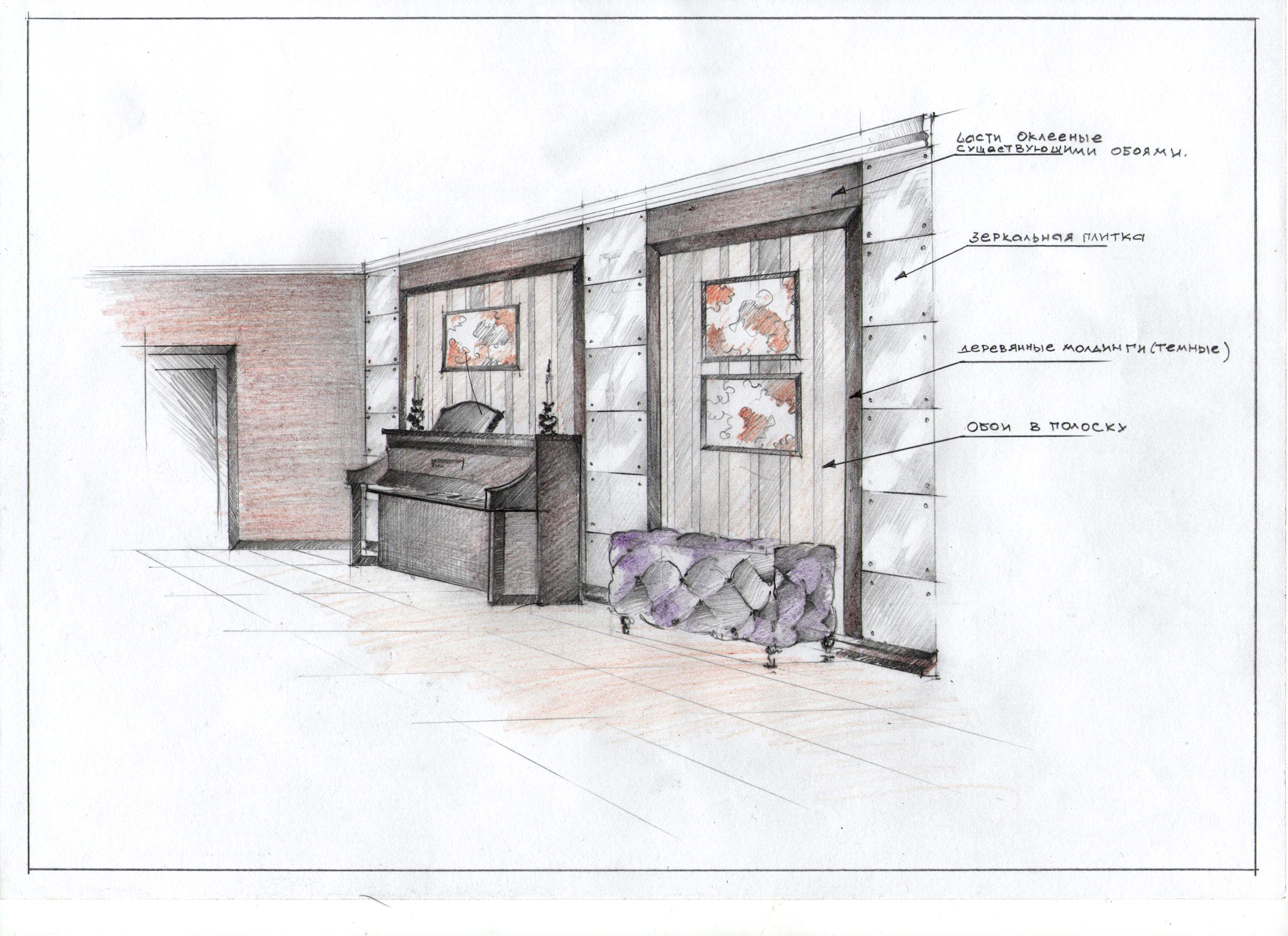 ручное эскизирование