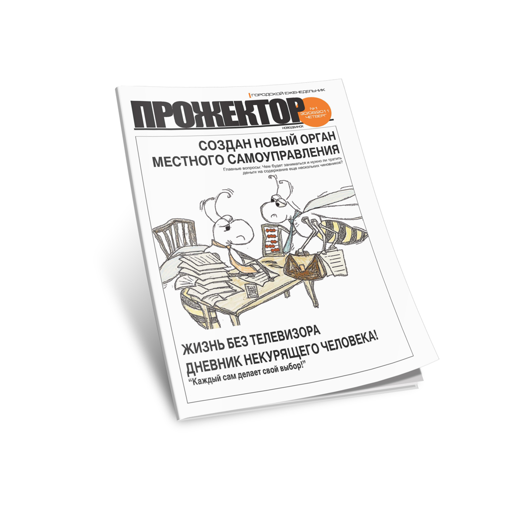 дизайн и верстка газеты