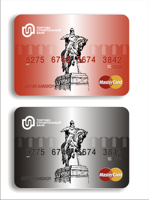 Банковская карта "Торгово Строительный Банк"