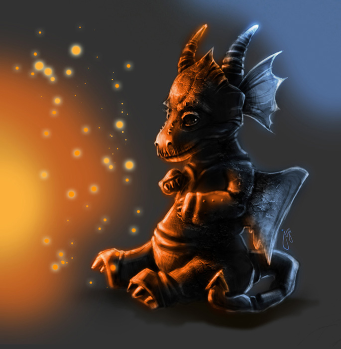 Он еще совсем мааленький....