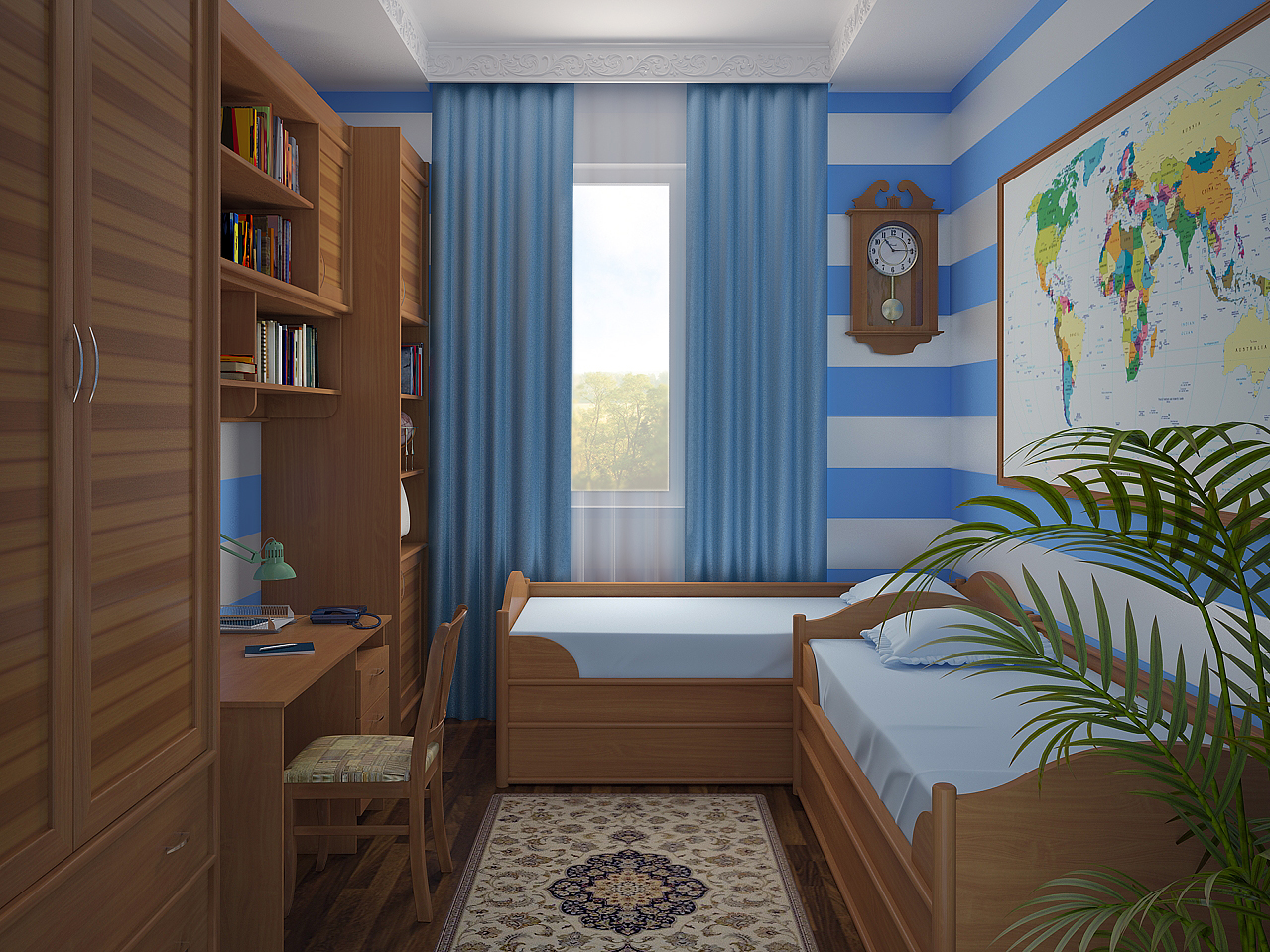 Детская комната для мальчиков