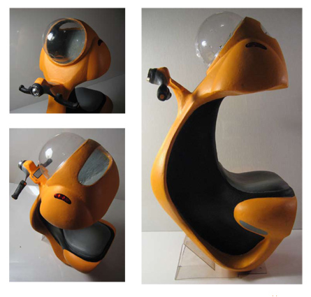 Макет транспортного средства дайвера