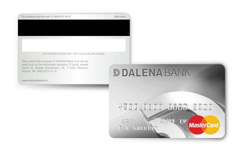 Дизайн пластиковой карты