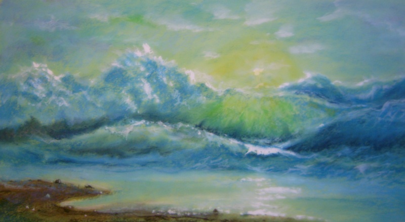 "Рассвет на море".