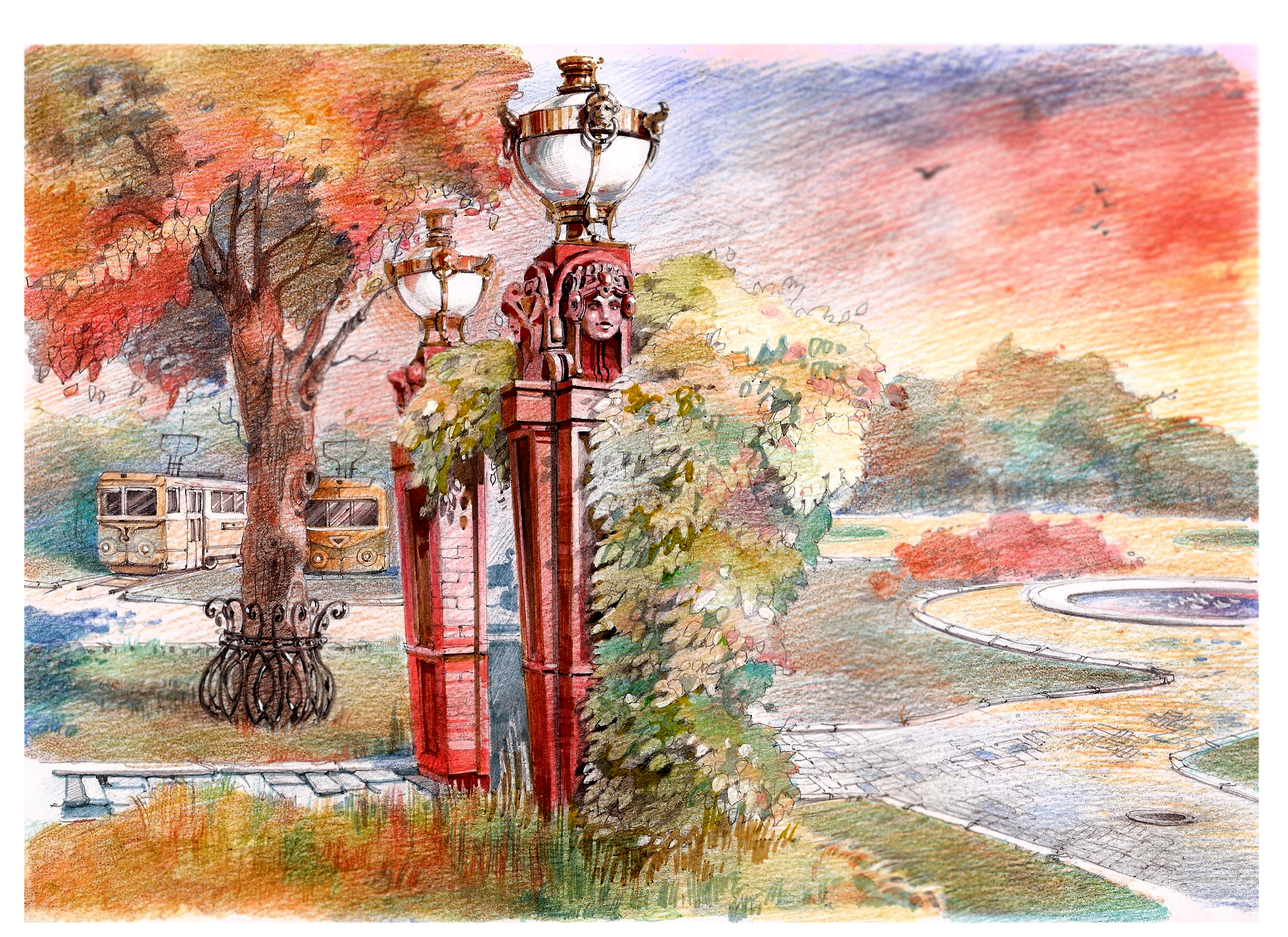 Вход в парк