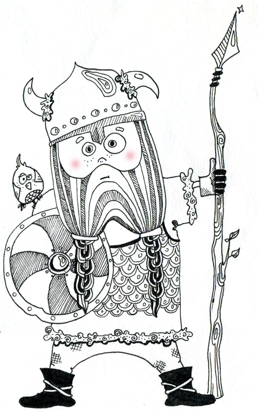 персонаж Викинг