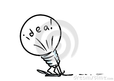 Лампочка идея